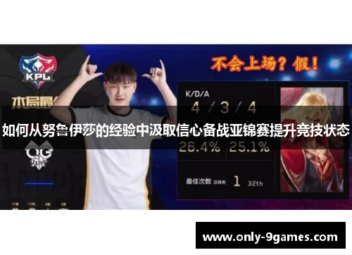 如何从努鲁伊莎的经验中汲取信心备战亚锦赛提升竞技状态